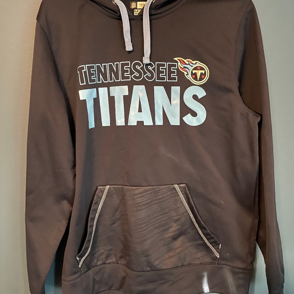 Tennessee Titans - Mens Blue Hoodie NFL Team Apparel - Size M - Pre Owned in Exc